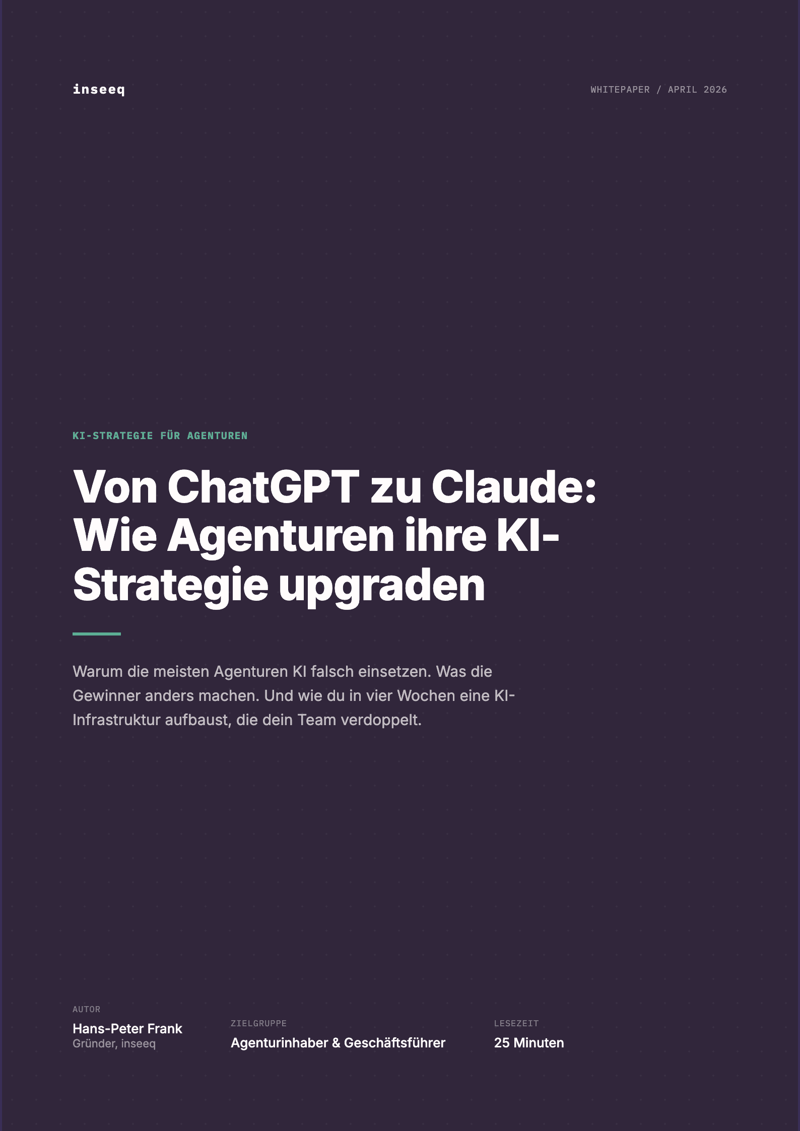 From ChatGPT to Claude Cover